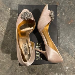 Badgley Mischka wedding shoes